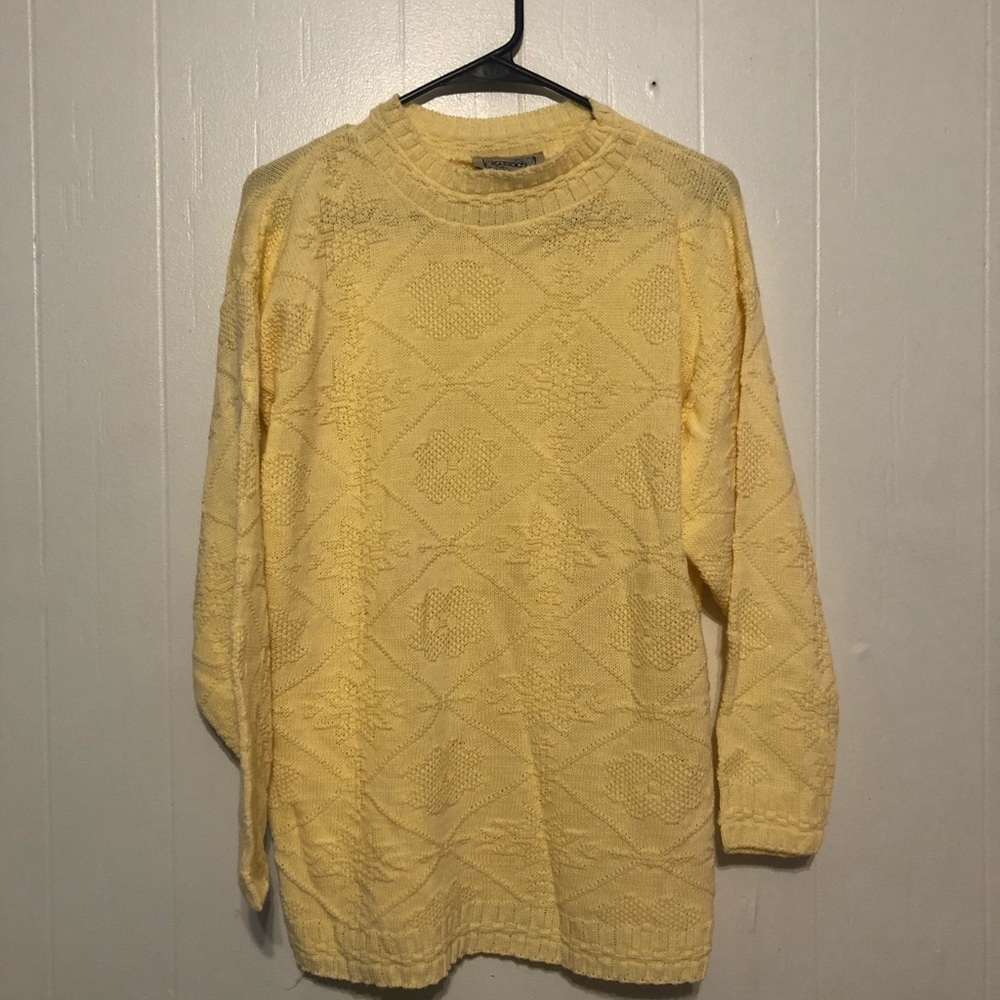 Pastel Yellow Sweater